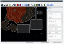 Drawing some areas to connect around the bottom