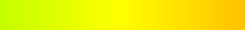 full range of xkcd yellows